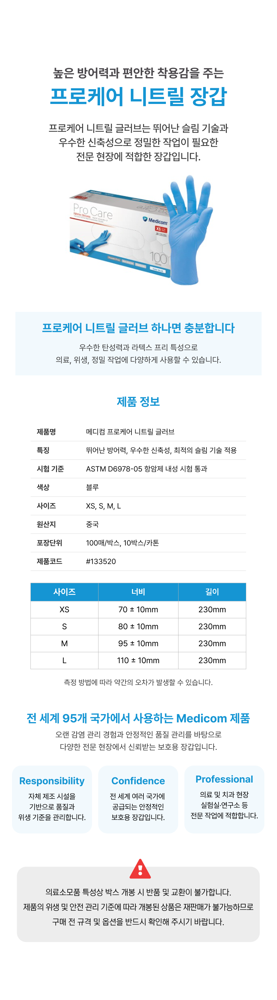 메디컴 프로케어 블루 니트릴장갑(3.5g).png